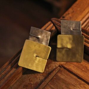 Τετράγωνα Καρφωτά Σκουλαρίκια