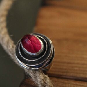 Tourmaline Rose-Ring