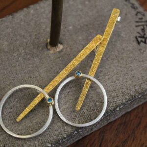 Long Geometric Earrings