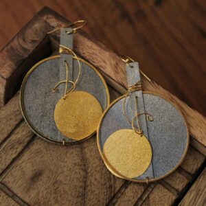 Handmade Circles Earrings