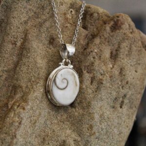 Sea Shell Silver Pendant