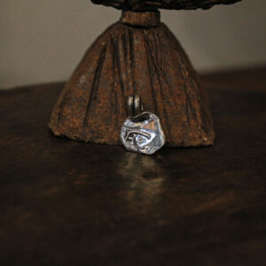 Silver Earth Pendant - Small
