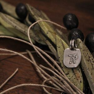 Silver Fire Pendant - Small