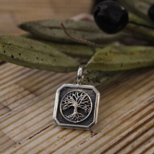 Tree of Life Talisman in Silver