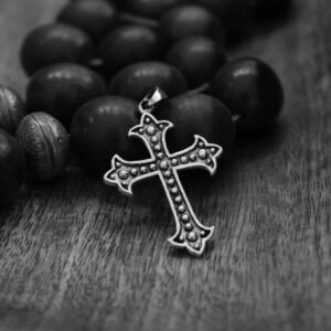 Ανάγλυφος Ασημένιος Σταυρός