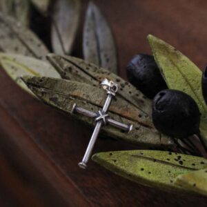 Thin Silver Cross