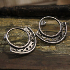 Ethnic Round Earrings