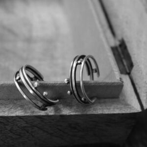 Simple Hoops in Silver