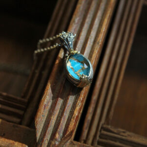 Tirquoise Copper Pendant