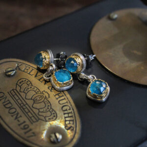 Apatite Byzantine Earrings