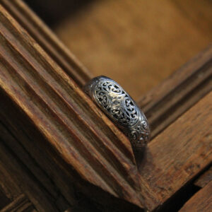 Mediterranean band Ring in Sterling Silver