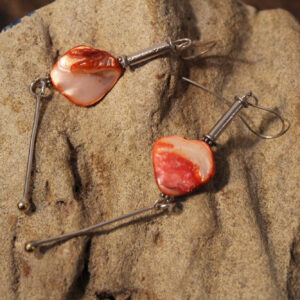 Mother of Pearls long Earrings