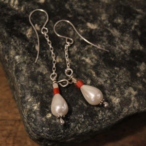 Chain Pearls Earrings
