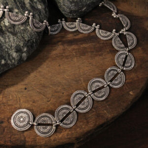 Engraved Coins Tie