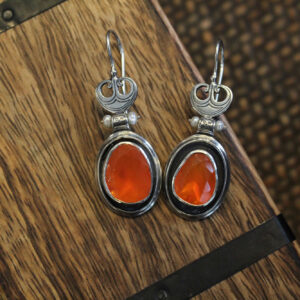 Cornelian Baroque Earrings