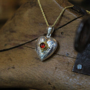 Big Heart Locket Pendant