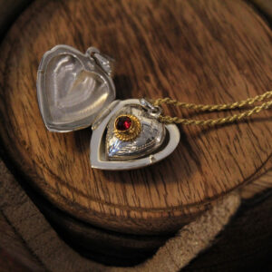 Small Heart Locket Pendant