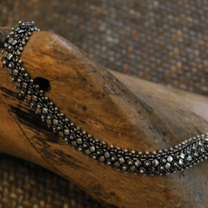 Ασημένιο Βραχιόλι με Ανάγλυφο Σχεδιασμό