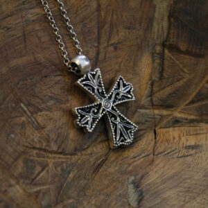 Filigree Cross in Sterling Silver