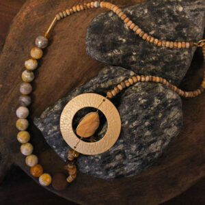 Jasper long Necklace