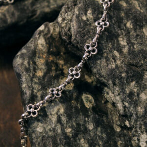 The Flower Chain in Sterling Silver