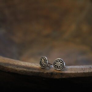 Unisex Silver Stud Earrings