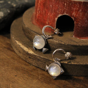 Fish - Earrings with Mother of Pearl