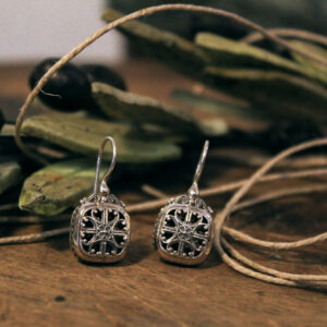 Roxana Earrings in Sterling Silver