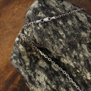 Shiny Silver Chain 65cm