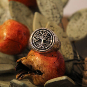 Tree Of Life Ring in Sterling Silver