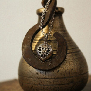 Roxanna Heart Pendant in Sterling Silver