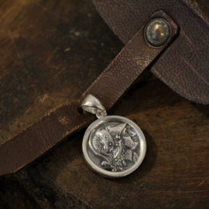 Goddess Athena Double-Side Pendant